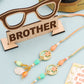 NVR Set of 2 Multicolor Artificial Beads Traditional Bhaiya Bhabhi Pair Rakhi Combo | Swadesiicart