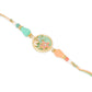 NVR Set of 2 Multicolor Artificial Beads Traditional Bhaiya Bhabhi Pair Rakhi Combo | Swadesiicart