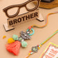 NVR Set of 2 Artificial Beads Traditional Bhaiya Bhabhi Pair Rakhi Combo | Swadesiicart