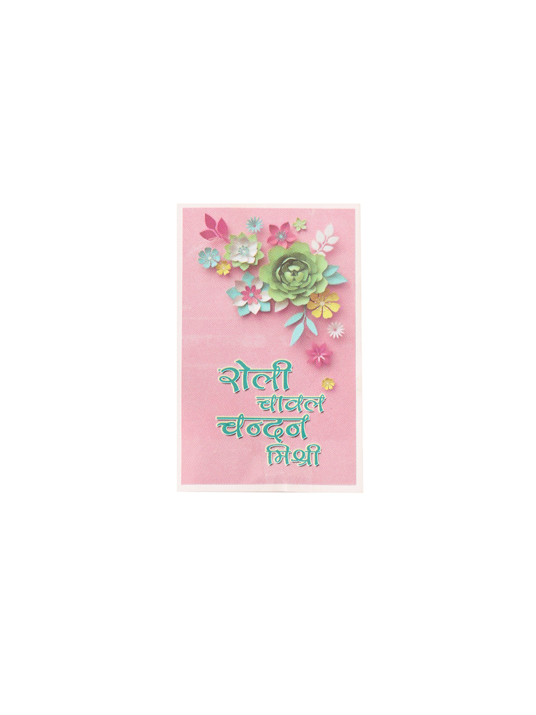 NVR Men Green Kundan Studded Om Design Thread Rakhi with Roli Chawal Chandan & Mishri - Swadesiicart