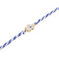 NVR Blue Evil Eye Men's Thread Rakhi, Combo for Rakshabandhan | Swadesiicart