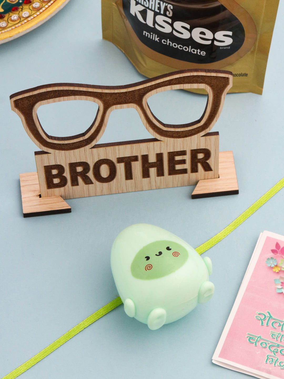 NVR Kids Handmade Green Thread Rakhi, Combo for Rakshabandhan | Swadesiicart