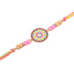 NVR Men Set of 2 Multicolor Artificial Stones & Beads Thread Rakhi Combo | Swadesiicart