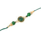 NVR Men Set of 3 Multicolor Artificial Beads & Pearls Thread Rakhi Combo | Swadesiicart