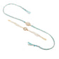 NVR Set of 2 White Pearls & Artificial Beads Bhaiya Bhabhi Rakhi Set, Combo for Rakshabandhan | Swadesiicart