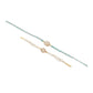 NVR Set of 2 White Pearls & Artificial Beads Bhaiya Bhabhi Rakhi Set, Combo for Rakshabandhan | Swadesiicart
