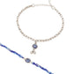 NVR Set of 2 Blue Evil Eye Bhaiya Bhabhi Rakhi, Combo for Rakshabandhan | Swadesiicart