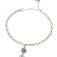 NVR Set of 2 Blue Evil Eye Bhaiya Bhabhi Rakhi with Roli Chawal Chandan & Mishri | Swadesiicart
