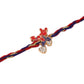 NVR Kids Set of 2 Cartoon Character Blue & Red Thread Rakhi with Roli Chawal Chandan & Mishri | Swadesiicart
