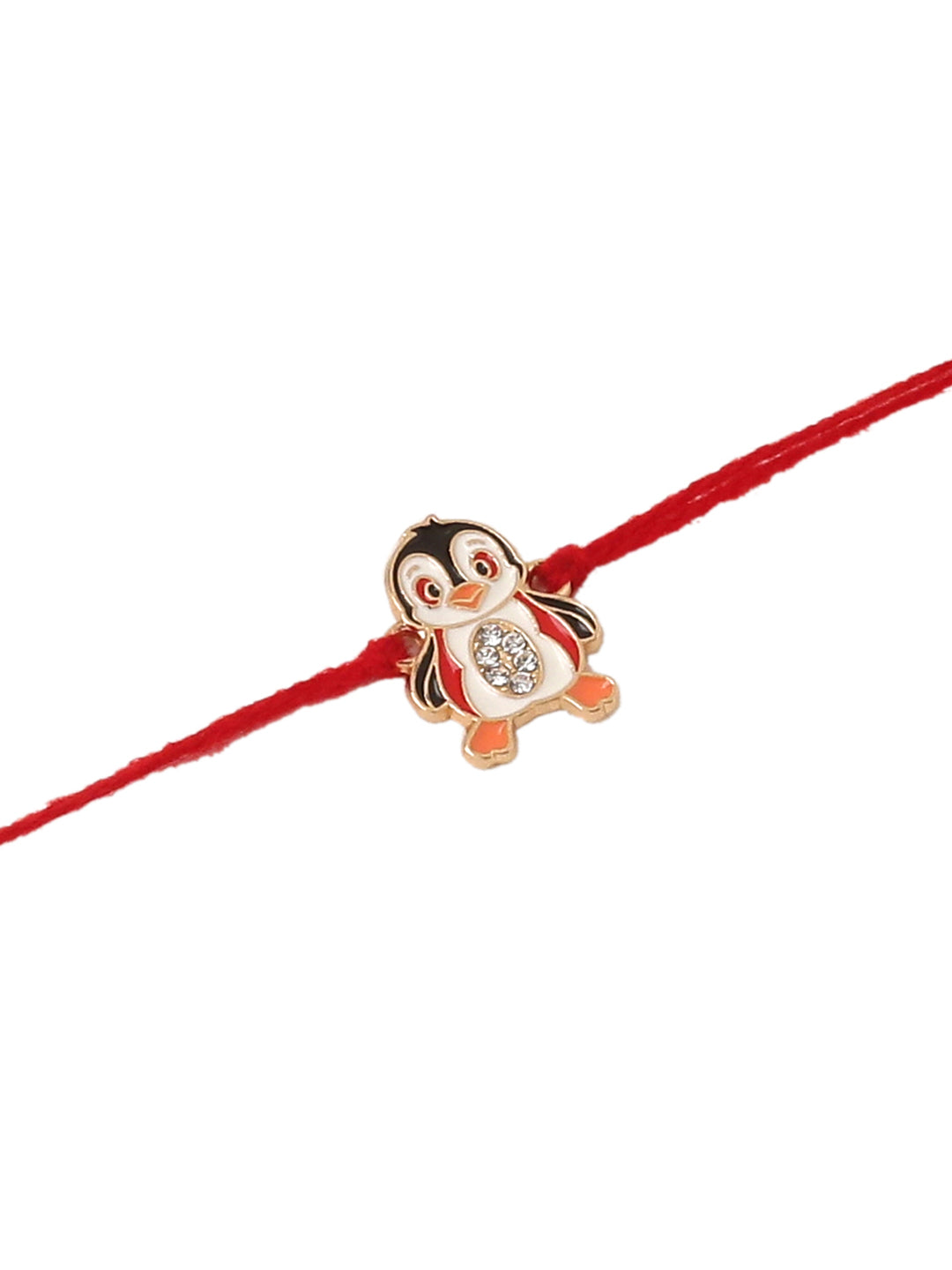 NVR Kids Set of 2 Cartoon Character Blue & Red Thread Rakhi with Roli Chawal Chandan & Mishri | Swadesiicart