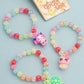 NVR Kids Set of 3 Cartoon Design Artificial Beads Thread Rakhi with Roli Chawal Chandan & Mishri - Swadesiicart