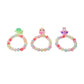 NVR Kids Set of 3 Cartoon Design Artificial Beads Thread Rakhi with Roli Chawal Chandan & Mishri - Swadesiicart