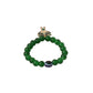 NVR Kids Cartoon Design Green Artificial Beads Thread Rakhi with Roli Chawal Chandan & Mishri | Swadesiicart