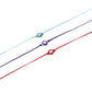 NVR Set of 3 Multicolor Evil Eye Men's Thread Rakhi, Combo for Rakshabandhan | Swadesiicart