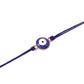 NVR Set of 3 Multicolor Evil Eye Men's Thread Rakhi with Roli Chawal Chandan & Mishri | Swadesiicart