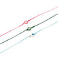 NVR Men's Set of 3 Multicolor Evil Eye Thread Rakhi, Combo for Rakshabandhan | Swadesiicart
