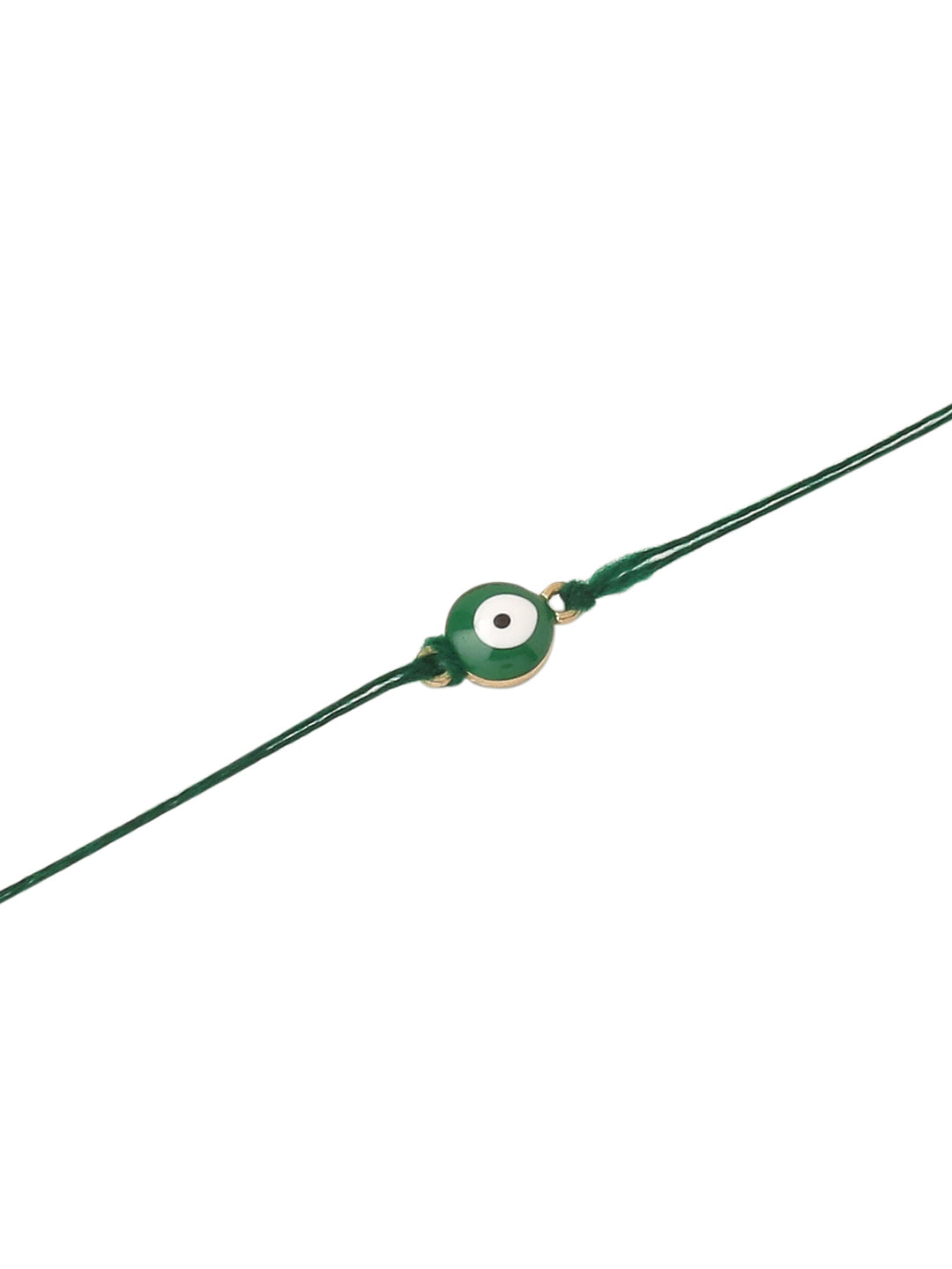 NVR Men's Set of 3 Multicolor Evil Eye Thread Rakhi, Combo for Rakshabandhan | Swadesiicart