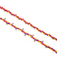NVR Men Multicolor Artificial Beads Thread Rakhi with Roli Chawal Chandan & Mishri - Swadesiicart