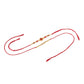 NVR Men's Set of 2 Red Religious Thread Rakhi, Combo for Rakshabandhan - Swadesiicart