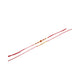 NVR Men's Set of 2 Red Religious Thread Rakhi with Roli Chawal Chandan & Mishri - Swadesiicart