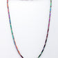NVR Men Multicolor Rhodium-Plated Stainless Steel Chain - Swadesiicart