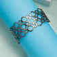 NVR Women's Rhodium-Plated Cuff Bracelet - Swadesiicart