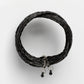 NVR Women's Black Artificial Beads Western Cuff Bracelet - Swadesiicart