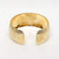 NVR Women's Gold-Polished Self-design Cuff Bracelet - Swadesiicart