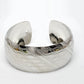 NVR Women's Silver-Plated Self-design Cuff Bracelet - Swadesiicart