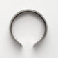 NVR Women's Rhodium-Plated Self-design Cuff Bracelet - Swadesiicart