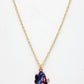 NVR Women's Gold-Polished Chain With Butterfly Pendant | Swadesiicart