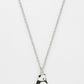 NVR Women's Silver-Plated Chain With Panda Pendant - Swadesiicart