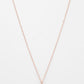 NVR Women's Rose Gold-Polished Chain With Evil Eye Pendant - Swadesiicart