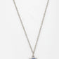 NVR Women's Silver-Plated Chain With Evil Eye Pendant - Swadesiicart