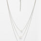 NVR Women's Silver-Plated White Pearl Layered Chain - Swadesiicart