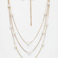 NVR Women's Gold-Polished White Pearls Party Layered Chain | Swadesiicart