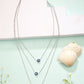 NVR Women's Silver-Plated Evil Eye Layered Chain - Swadesiicart