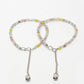 NVR Women's Multi-Coloured Artificial Beads Anklet - Swadesiicart