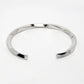 NVR Men's Silver-Plated Stainless Steel Cuff Bracelet - Swadesiicart