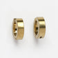 NVR Men's Gold-Polished Contemporary Hoop Earrings - Swadesiicart