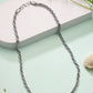 NVR Men's Silver-Plated Stainless Steel Chain - Swadesiicart