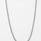 NVR Men's Silver-Plated Stainless Steel Chain - Swadesiicart