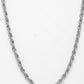 NVR Men's Silver-Plated Stainless Steel Chain - Swadesiicart