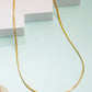 NVR Men's Gold-Polished Minimal Chain - Swadesiicart