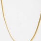 NVR Men's Gold-Polished Minimal Chain - Swadesiicart