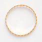 NVR Women's Set of 4 Gold-Polished Leaf Shaped Traditional Bangles - Swadesiicart