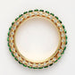 NVR Women's Set of 2 Gold-Polished Kundan Studded Bangles - Swadesiicart