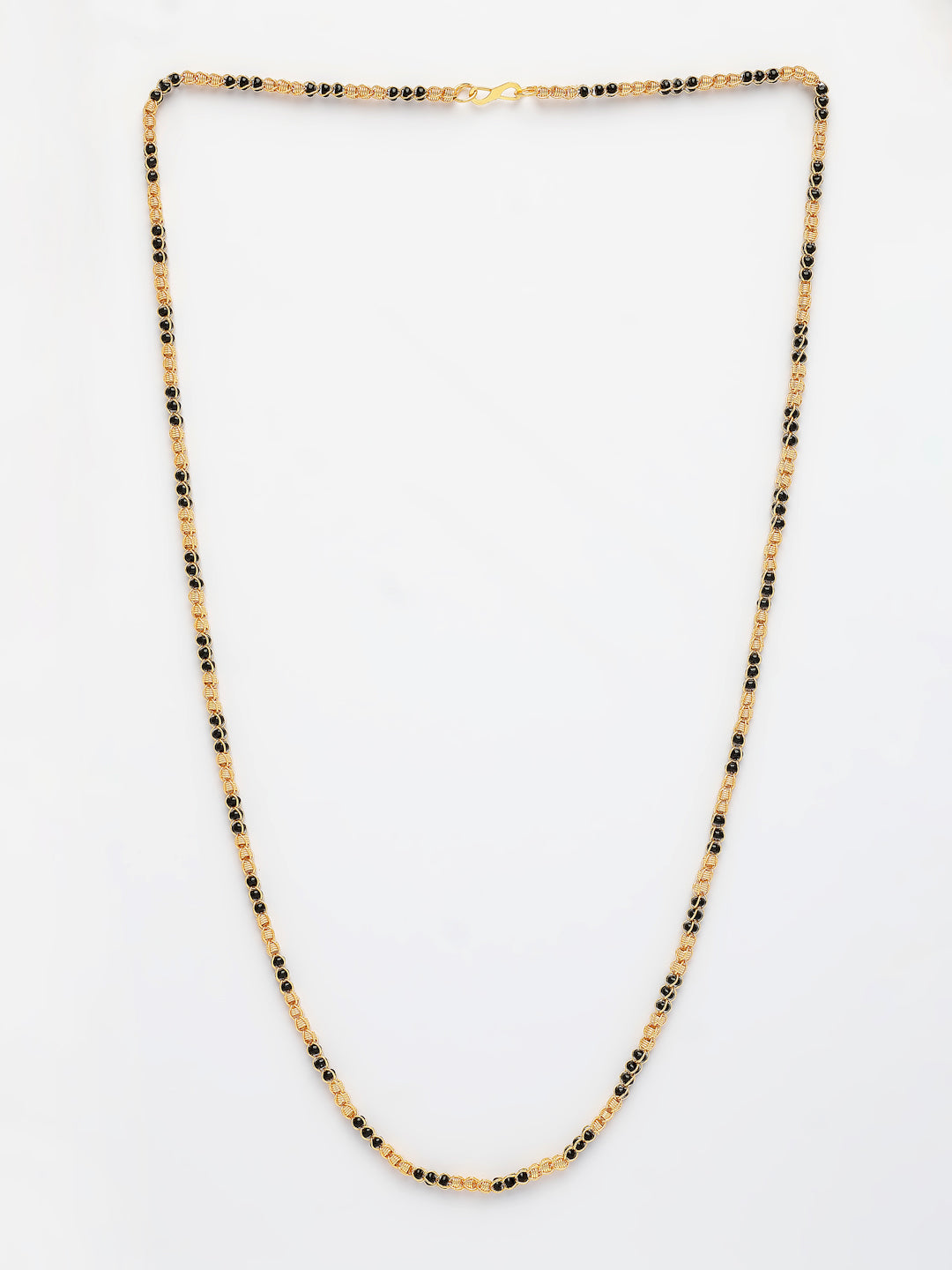 NVR Women's Gold-Polished Artificial Beads Chain - Swadesiicart