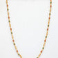 NVR Women's Multi color Gold-Polished Artificial Beads Chain - Swadesiicart