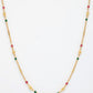 NVR Women's Gold-Polished Artificial Beads Minimal Chain - Swadesiicart